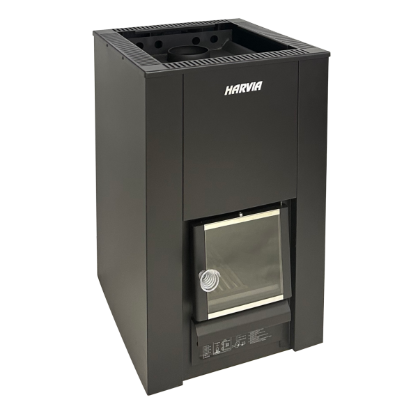 harvia-spb | Дровяная печь Harvia 22 Black (26.1 кВт) 