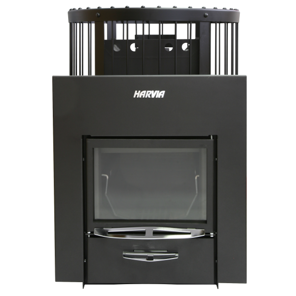 harvia-spb | Дровяная печь Harvia Legend 240 DUO Black (21 кВт) 